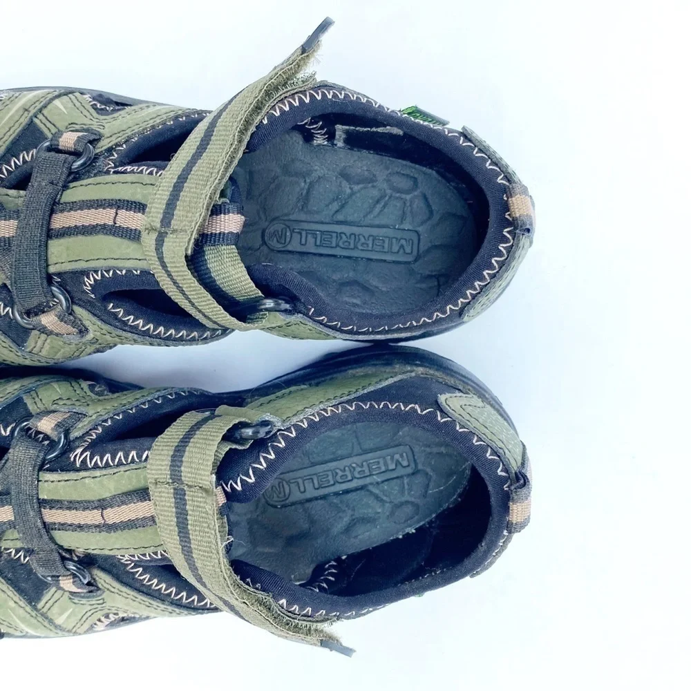 Merrell Big Kid Hydro Green Sandal US 13M